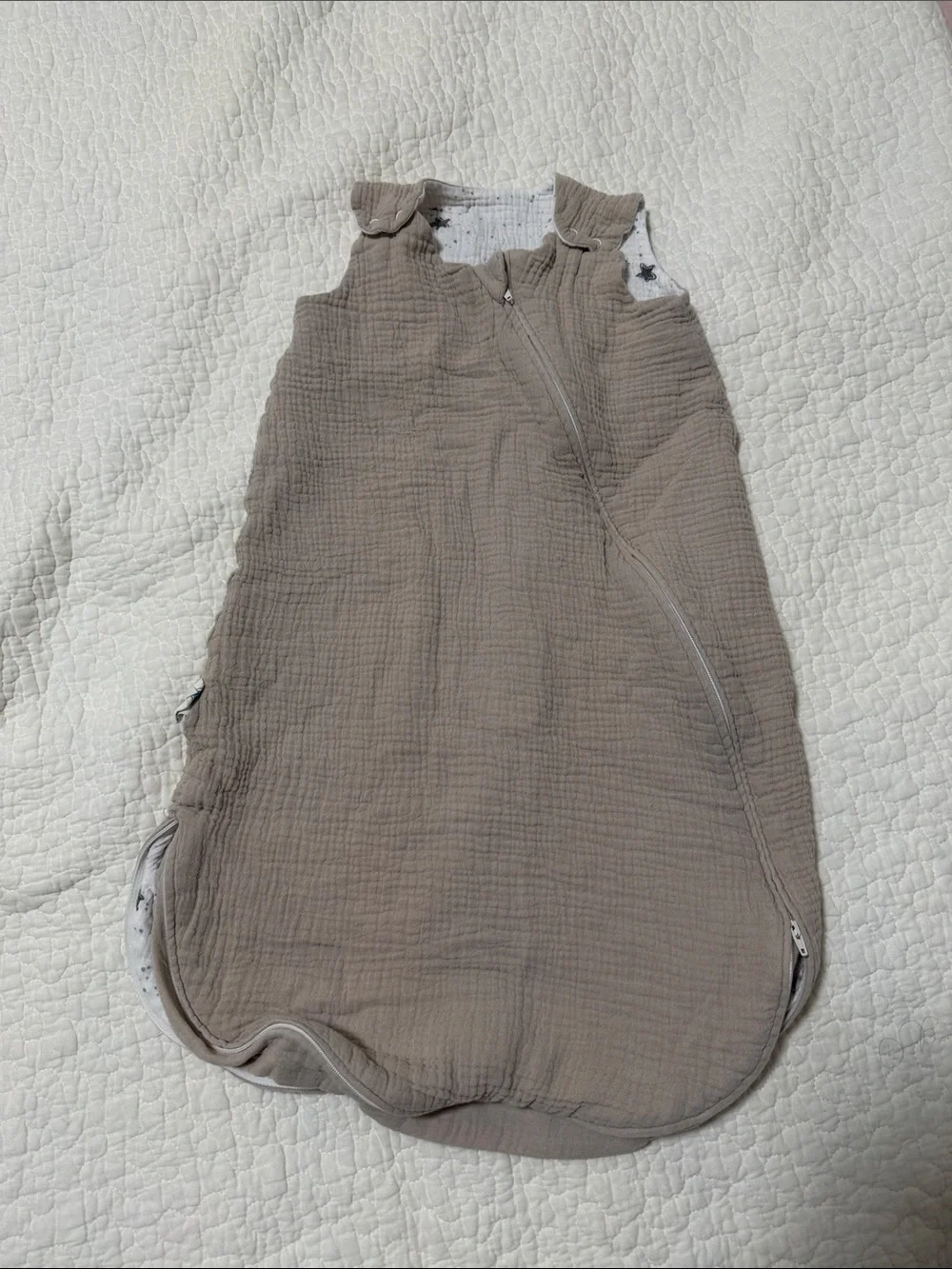 Lululemon Sleep Sack Pajama - Taupe Muslin Sleeper